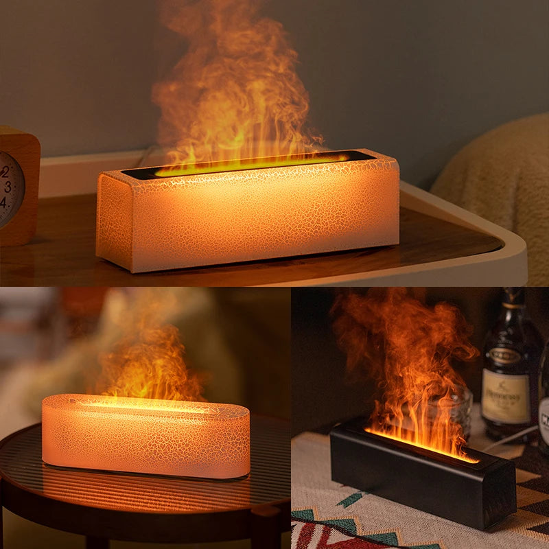 Flame aroma diffuser